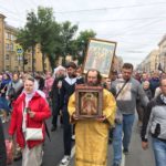 Перенесение мощей святого благоверного великого князя Александра Невского в Санкт-Петербург.